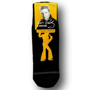 3/$20 Elvis Funny Novelty Low-Cut Socks - Brand New